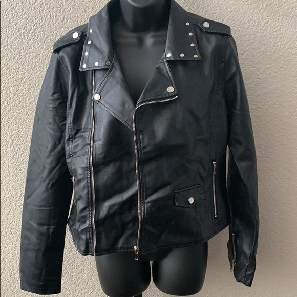 ASHLEY by 26 International Outerwear Moto Jacket - Picture 7 of 13